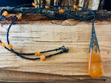 Apricot Collection: Moon Drop Necklace