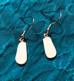 LBD Collection: Fused Glass Drop Wire Earrings